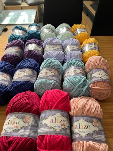 Customer photo review of Alize Velluto