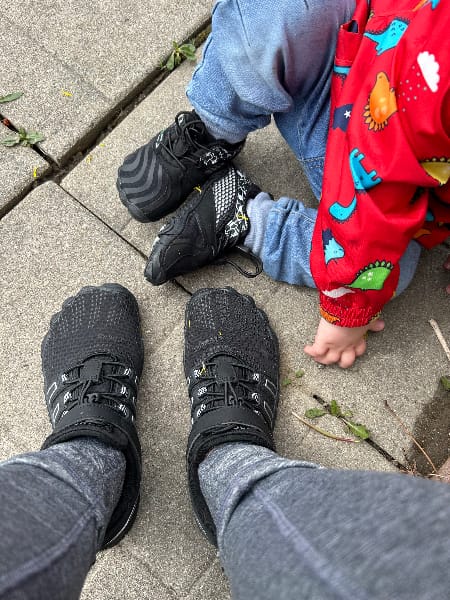 Customer photo review of Vigor II - Barefoot Shoes