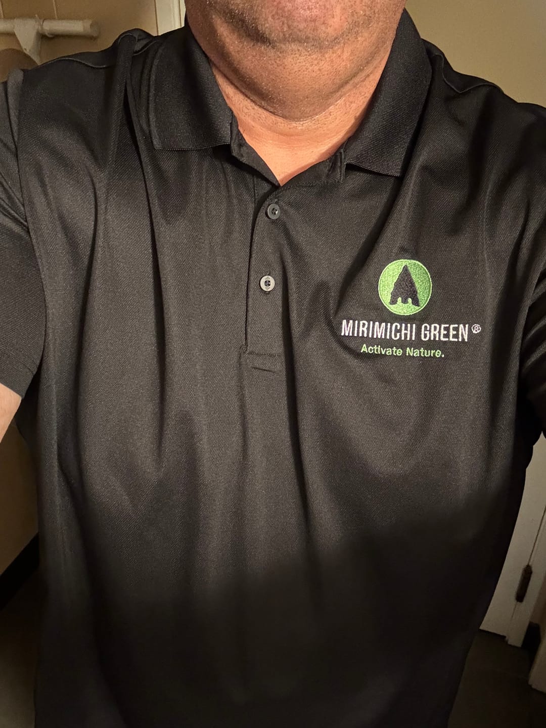 Customer photo review of Mirimichi Green Adidas Sport Polo