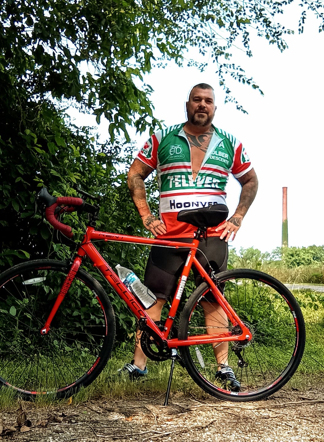 Customer photo review of Team Gatorade Chateau d'Ax Retro Cycling Jersey