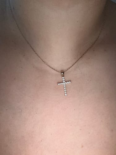 Customer photo review of Collier croix JÉSUS