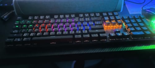 Customer photo review of Teclado Gamer | STF Beast abysmal armor | Mecanico con luz gaming para computadora
