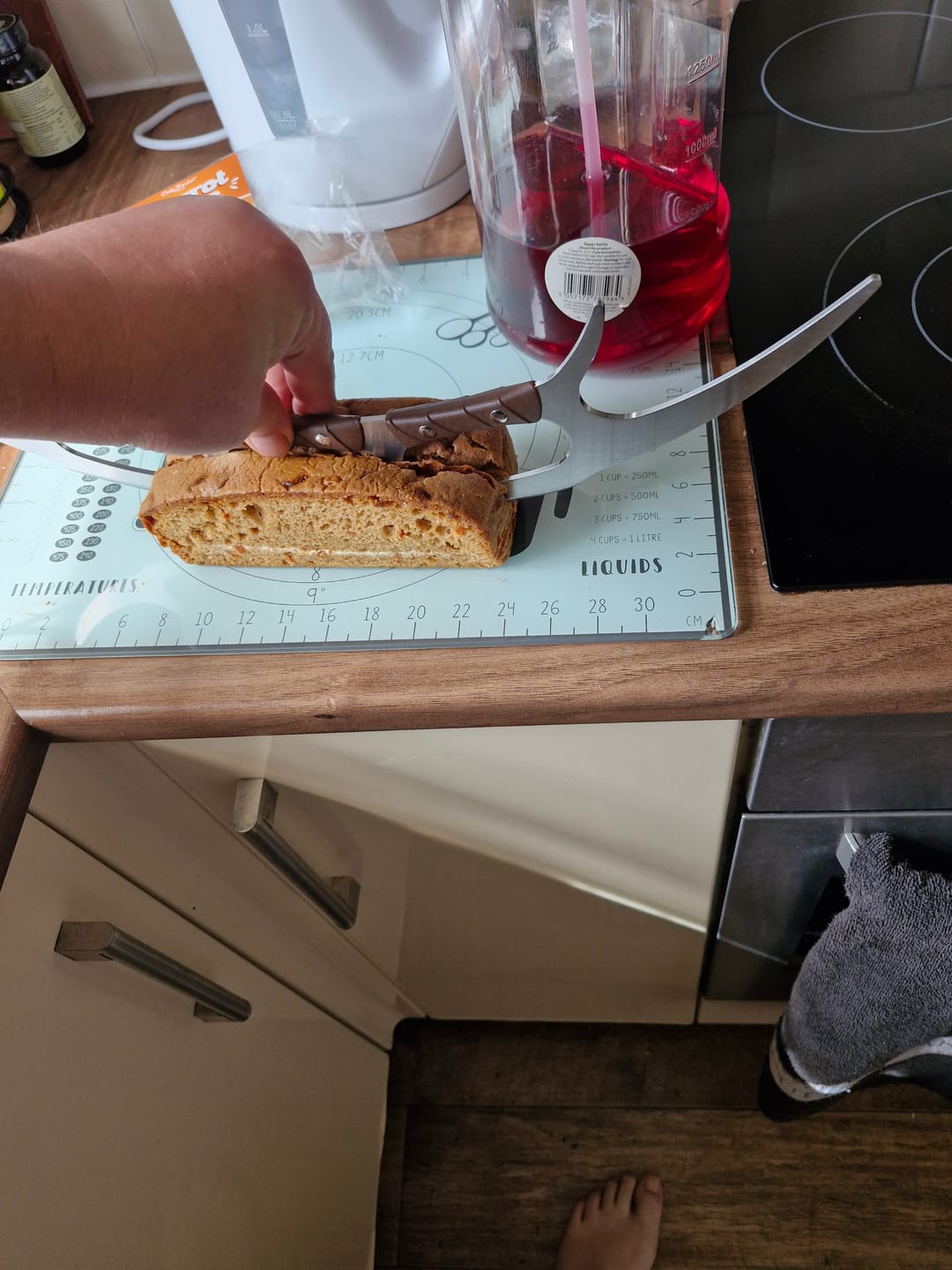 Customer photo review of Star Trek™ Bat'leth Pizza Cutter