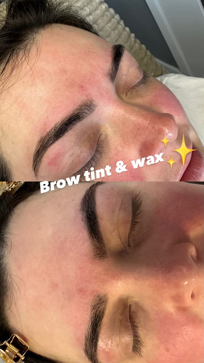Customer photo review of Dark Brown - Brow & Lash Tint - 15ml