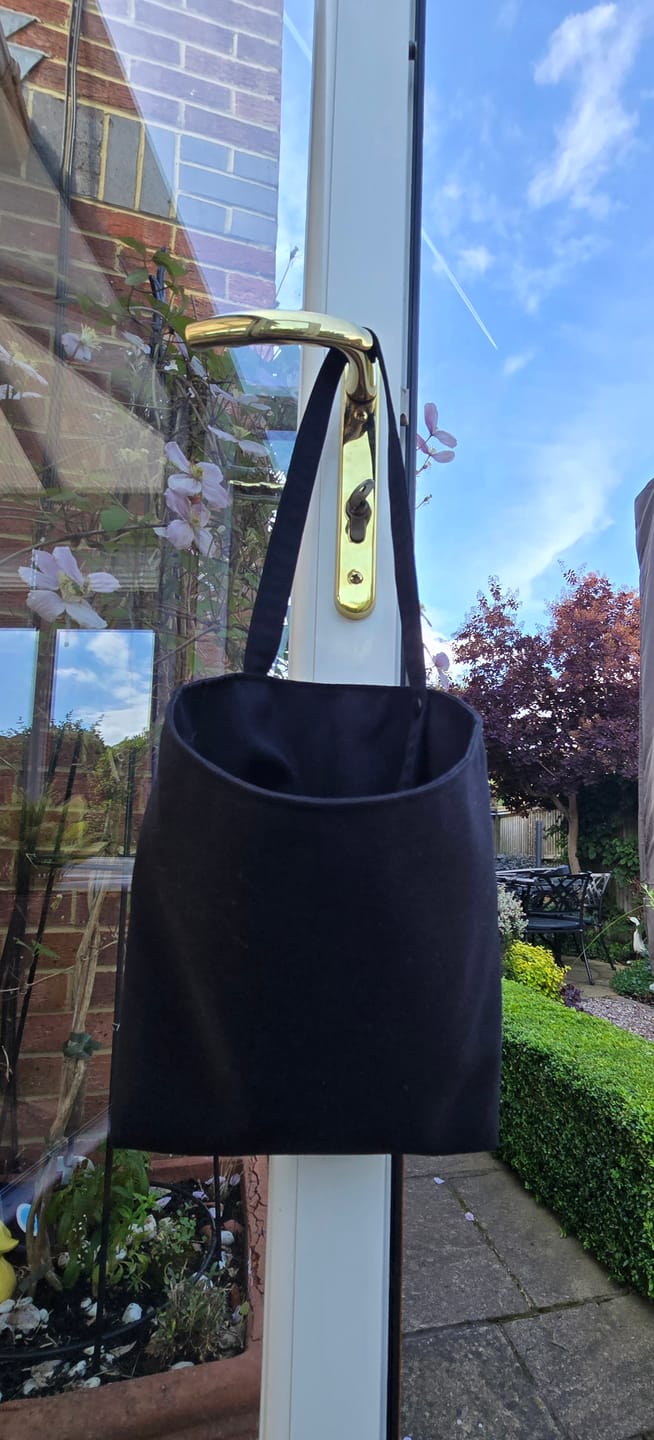 Customer photo review of Plain Water Resistant Polyester Fabric