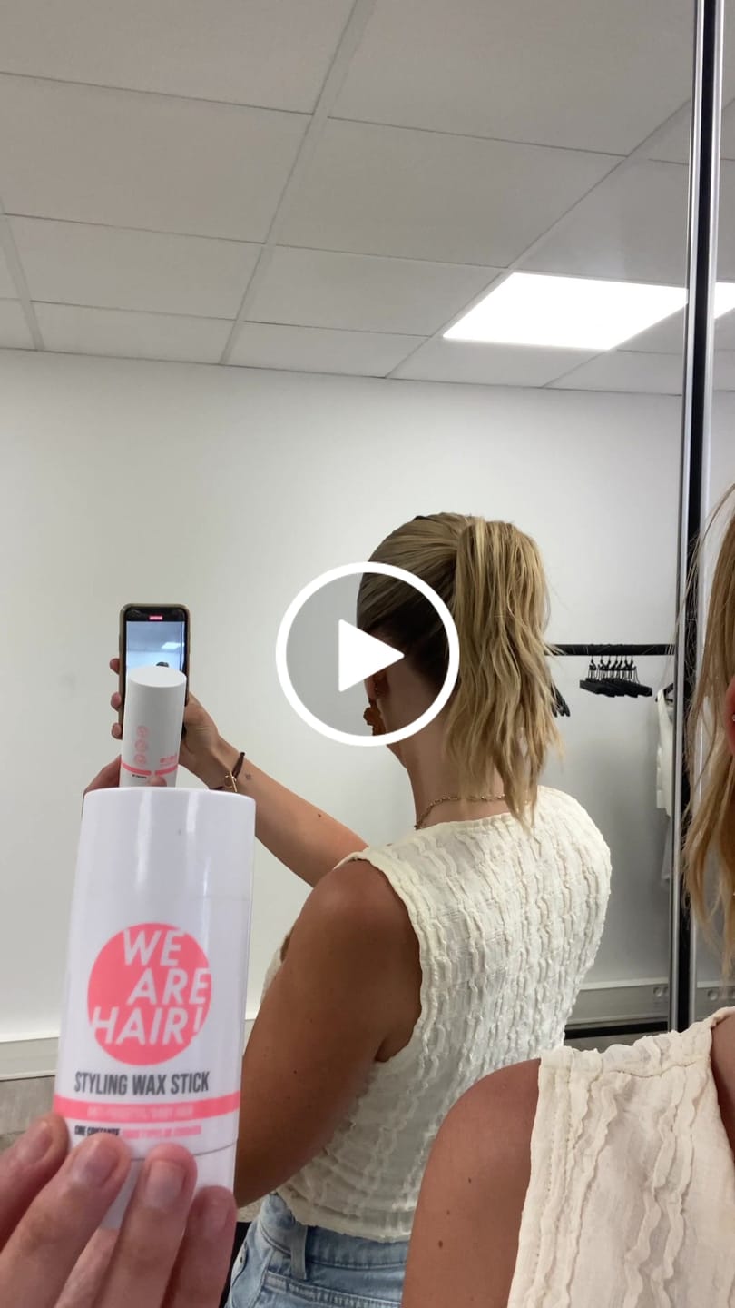 Customer video review of Wax Stick anti-frisottis