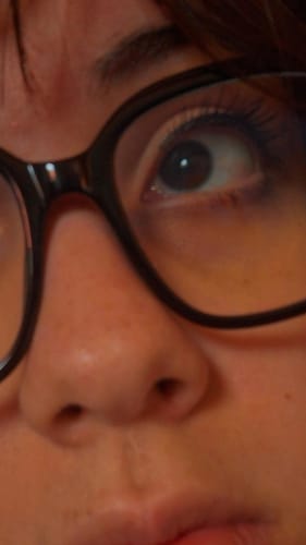 Customer photo review of Lash Sensational Mascara