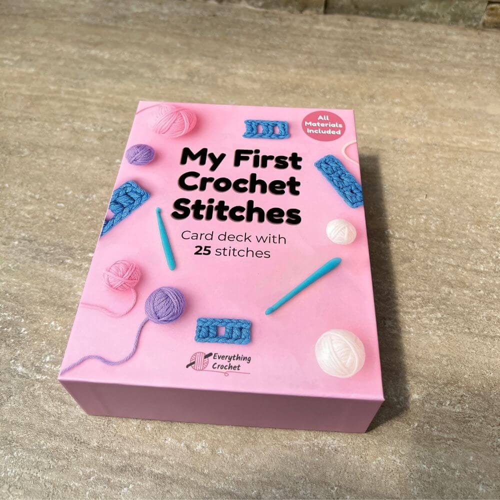 Customer photo review of My First Stitches Crochet Kit
