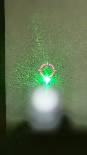 Customer photo review of Site Right™ 2.0 - Boresighter