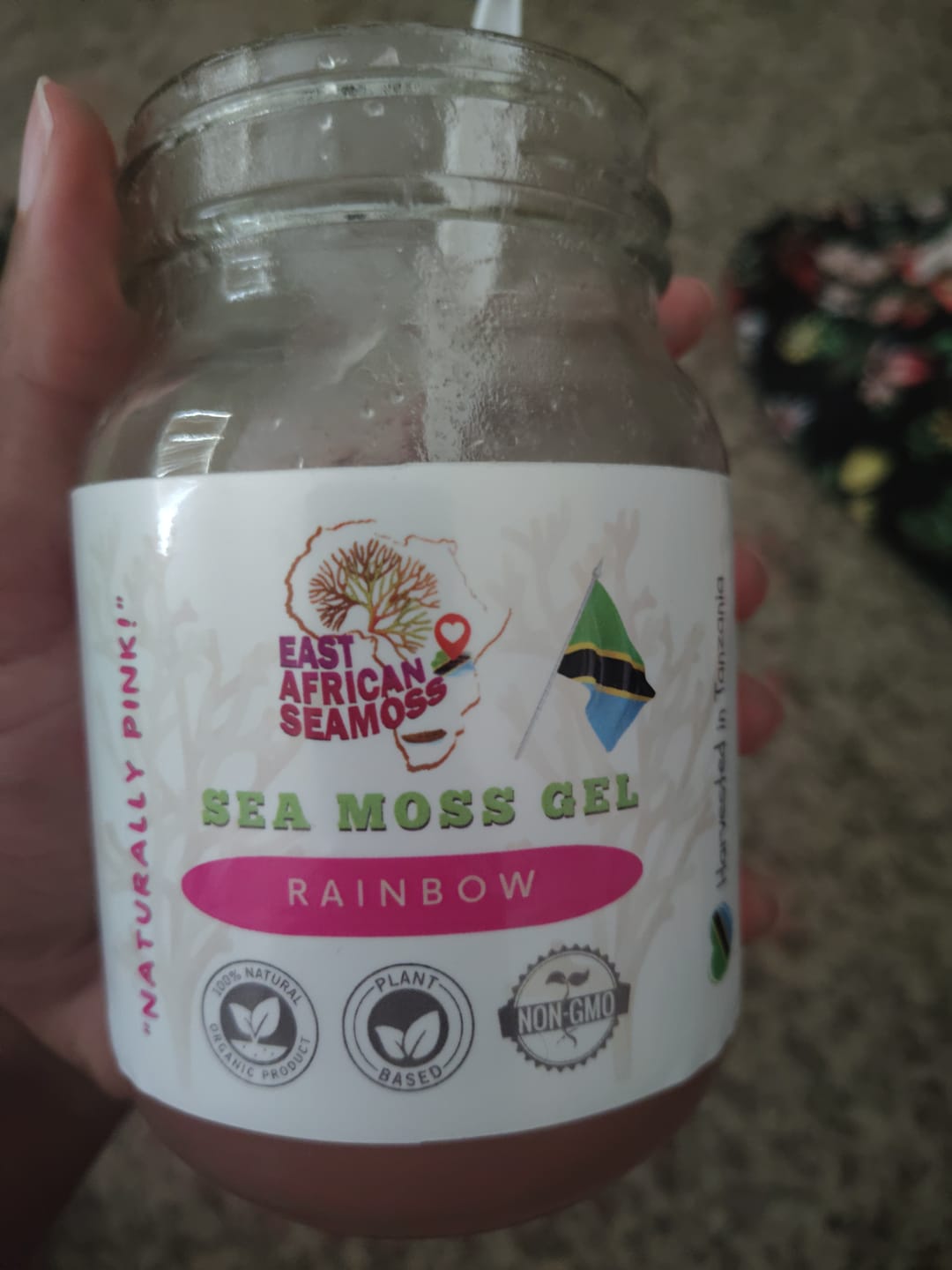 Customer photo review of RAINBOW Sea Moss Gel (unflavored)