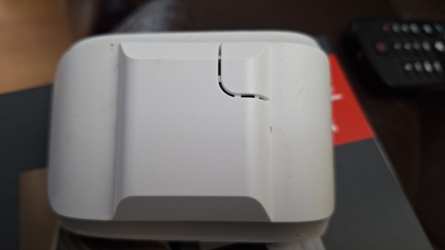 Customer photo review of AJAX Spare Bracket for Motion PIR - White
