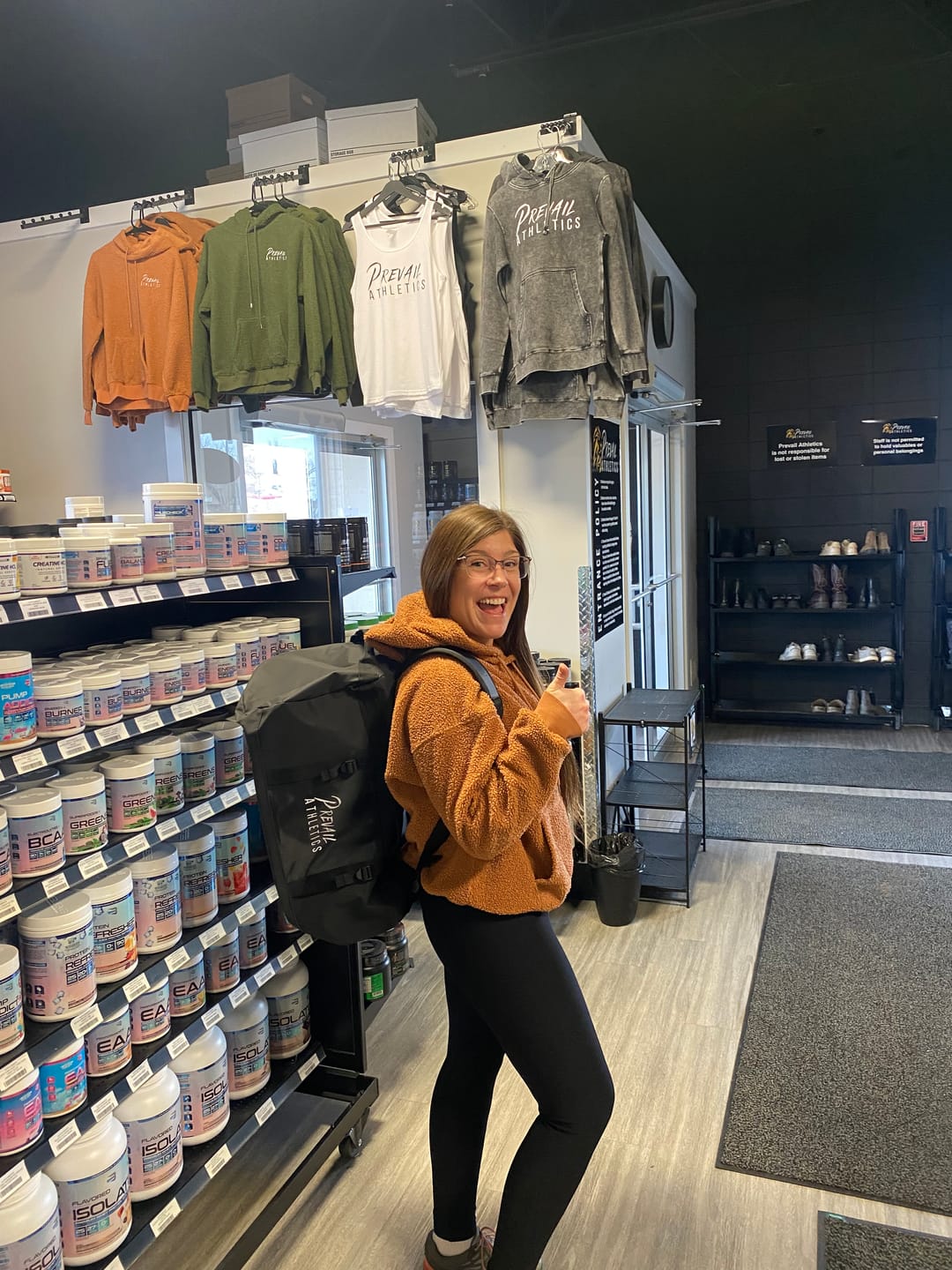 Customer photo review of Ribbed Leggings