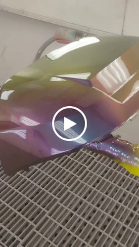 Customer video review of Aphrodite Super Colorshift Paint Basecoat Midcoat