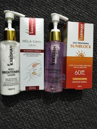 Customer photo review of Special Pigmentation Bundle