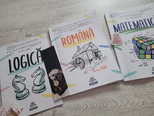 Recenzie cu fotografie de la un client despre Pachet Bacalaureat (Română + Matematică + Logică) Bacademia