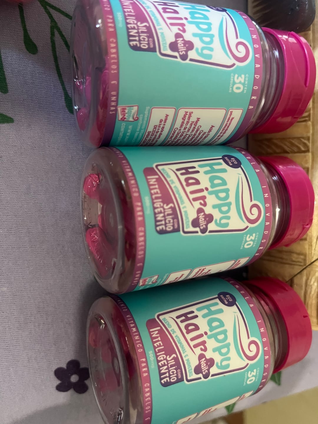 Customer photo review of Happy Hair 3 Potes