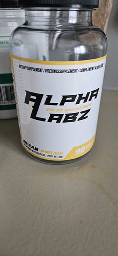 Customer photo review of Alpha Labz - Ocean Prime ( 90 caps boîte 3 mois )