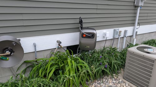 Customer photo review of Grandfalls Retractable Pressure Washer G20