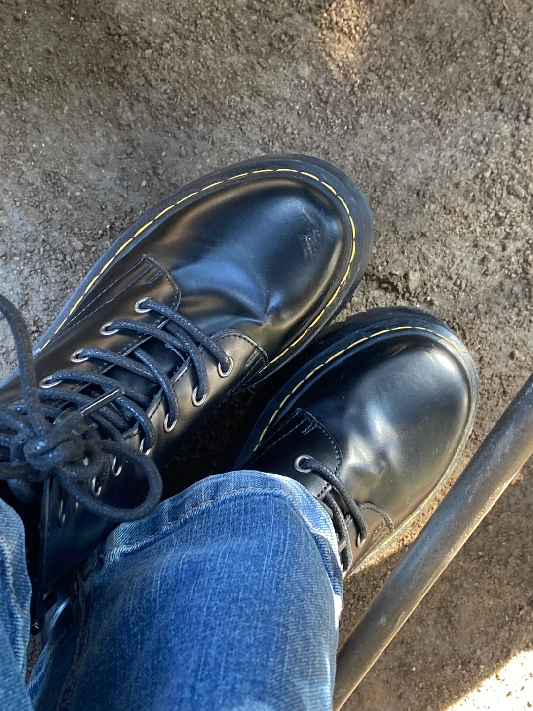 Customer photo review of Botin negro Combat Mate