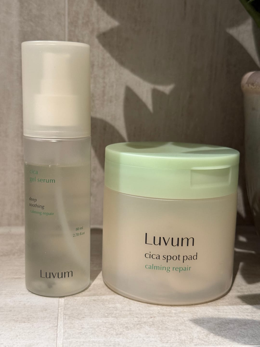 Customer photo review of Luvum Calming Repair Cica Gel Serum (80ml)