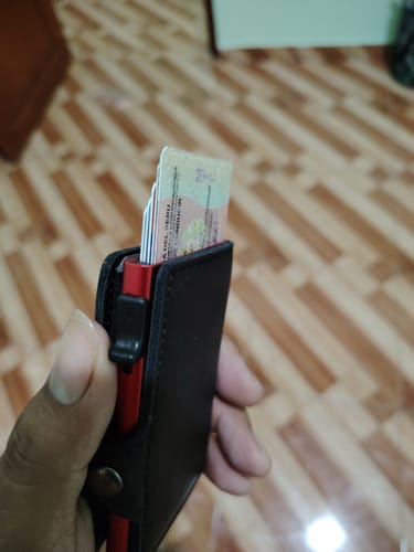 Customer photo review of Billetera Modelo Deluxe