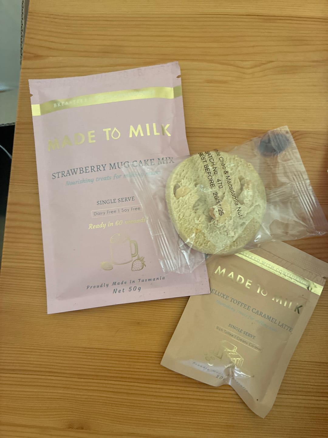 Customer photo review of Ultimate Lactation Sample Pack