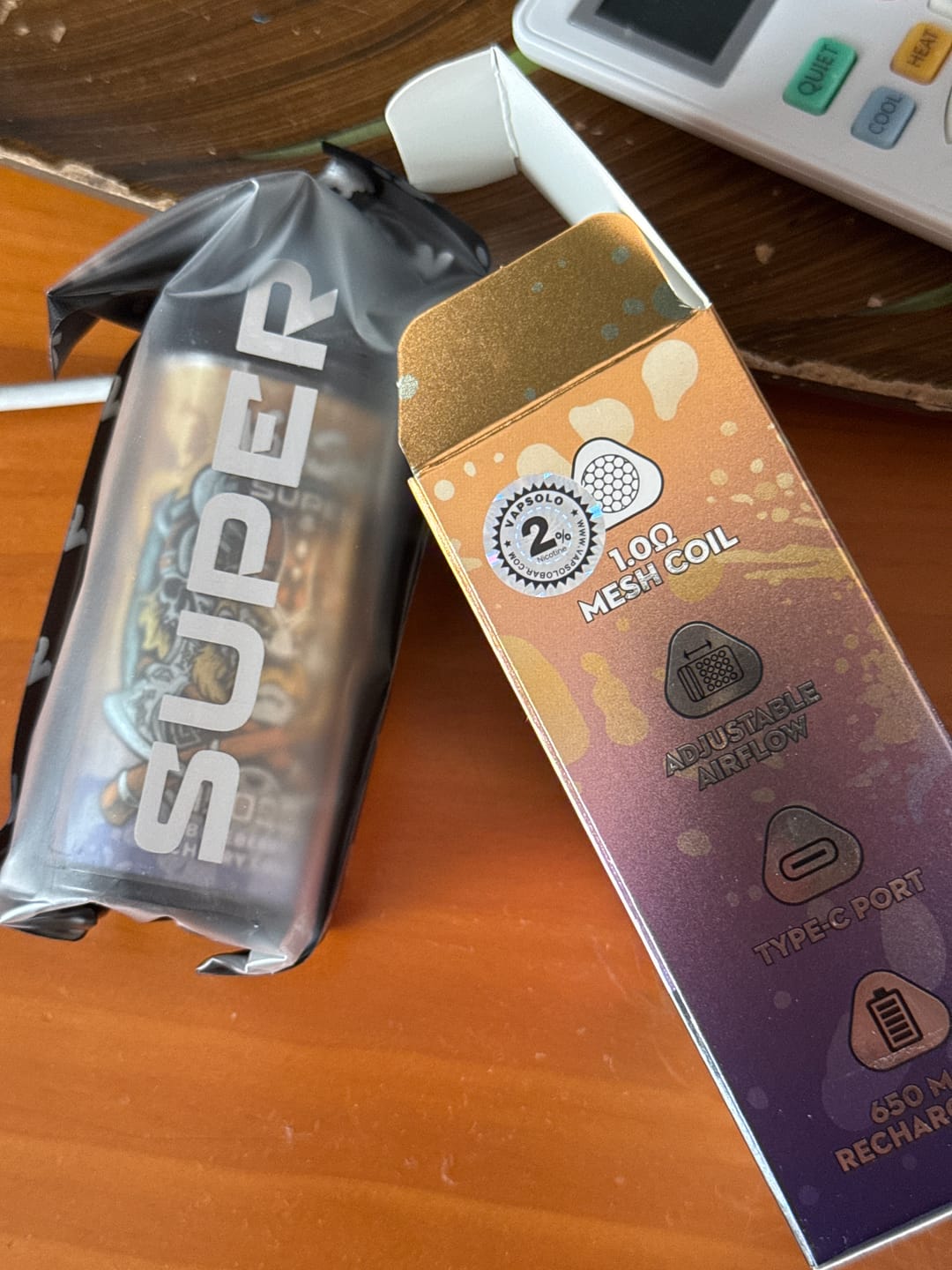 Customer photo review of VAPSOLO SUPER 15000puff