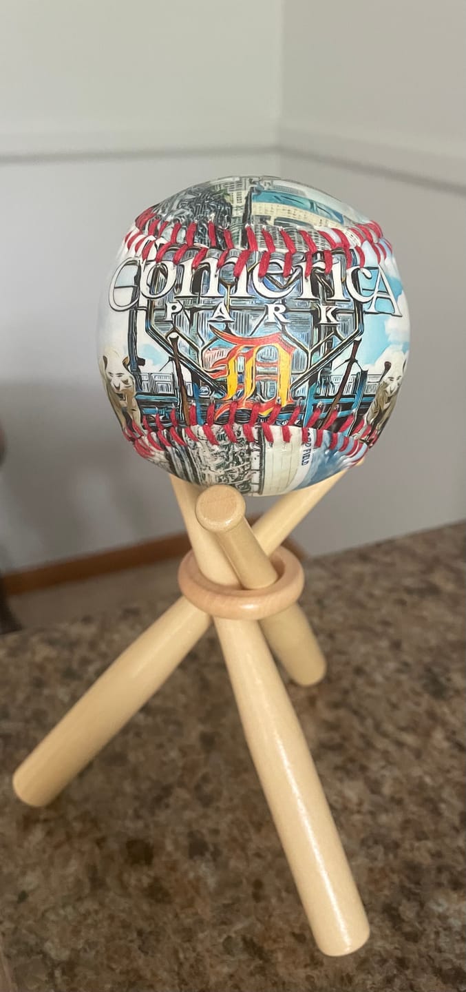 Customer photo review of Comerica Park Baseball