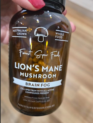 Customer photo review of Lions Mane Whole Mushroom Capsules