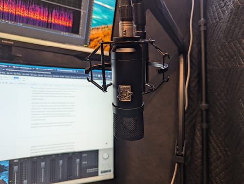 Customer photo review of Mini K87 Condenser Microphone