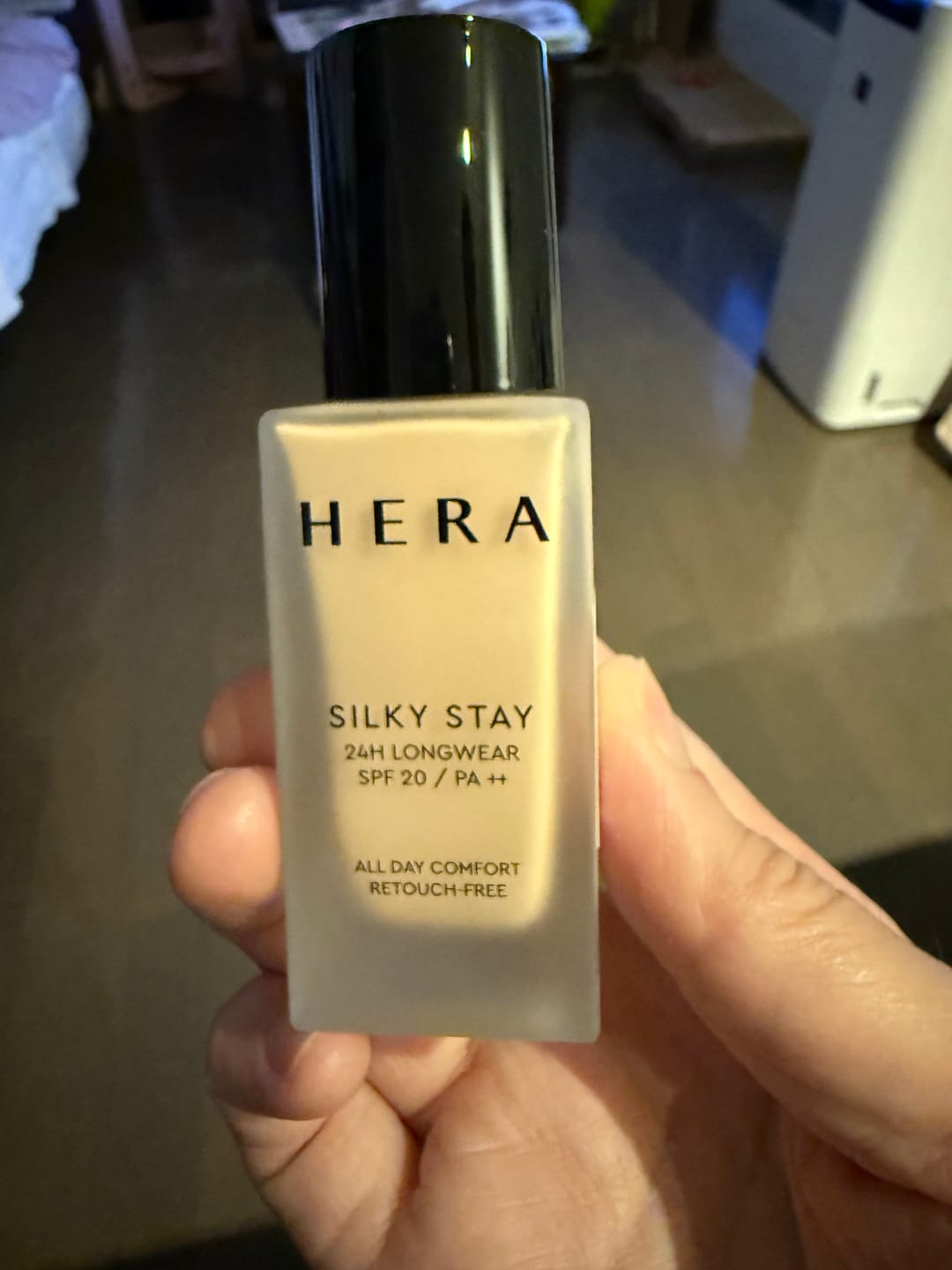 Customer photo review of シルキーステイ24H ロングウェアファンデーション EX