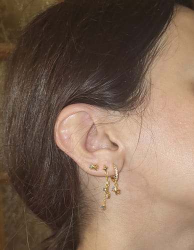 Customer photo review of Boucle d'oreille Jupiter