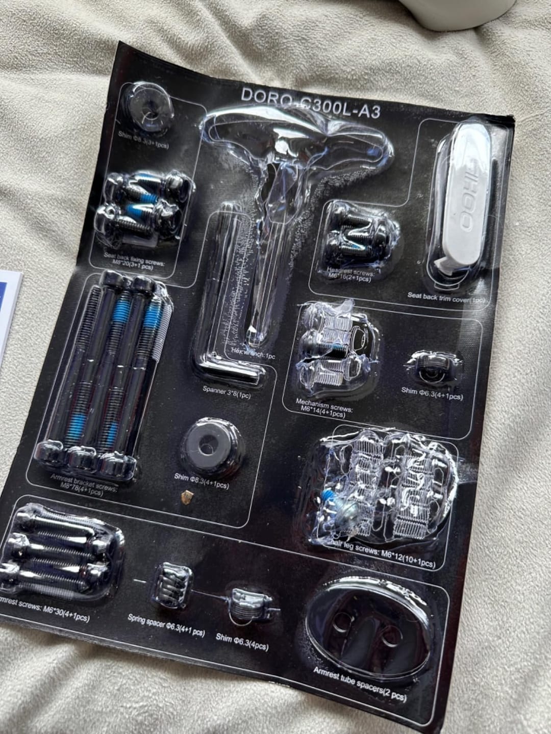 Customer photo review of Doro C300 Ergonomischer Bürostuhl