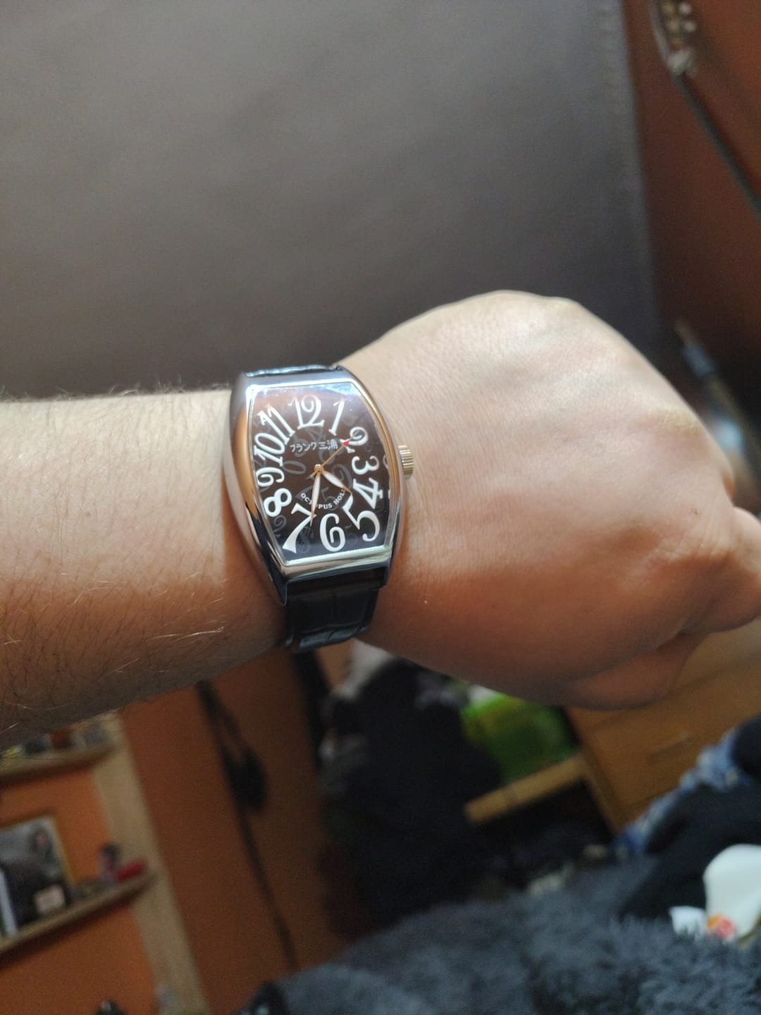 Customer photo review of Reloj Análogo Frank Miura FM00DC-BK Knuckle Part JDM
