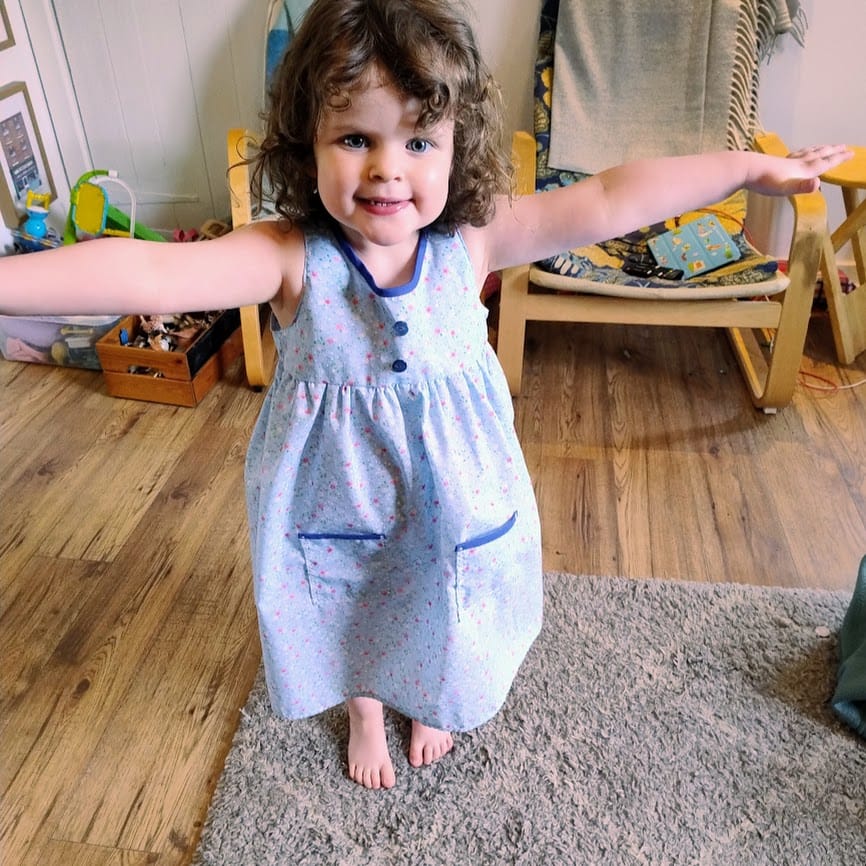 Customer photo review of Plain Polycotton Bias Binding Tape - 5 metres