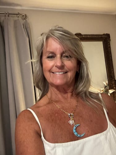 Customer photo review of Luna Necklace