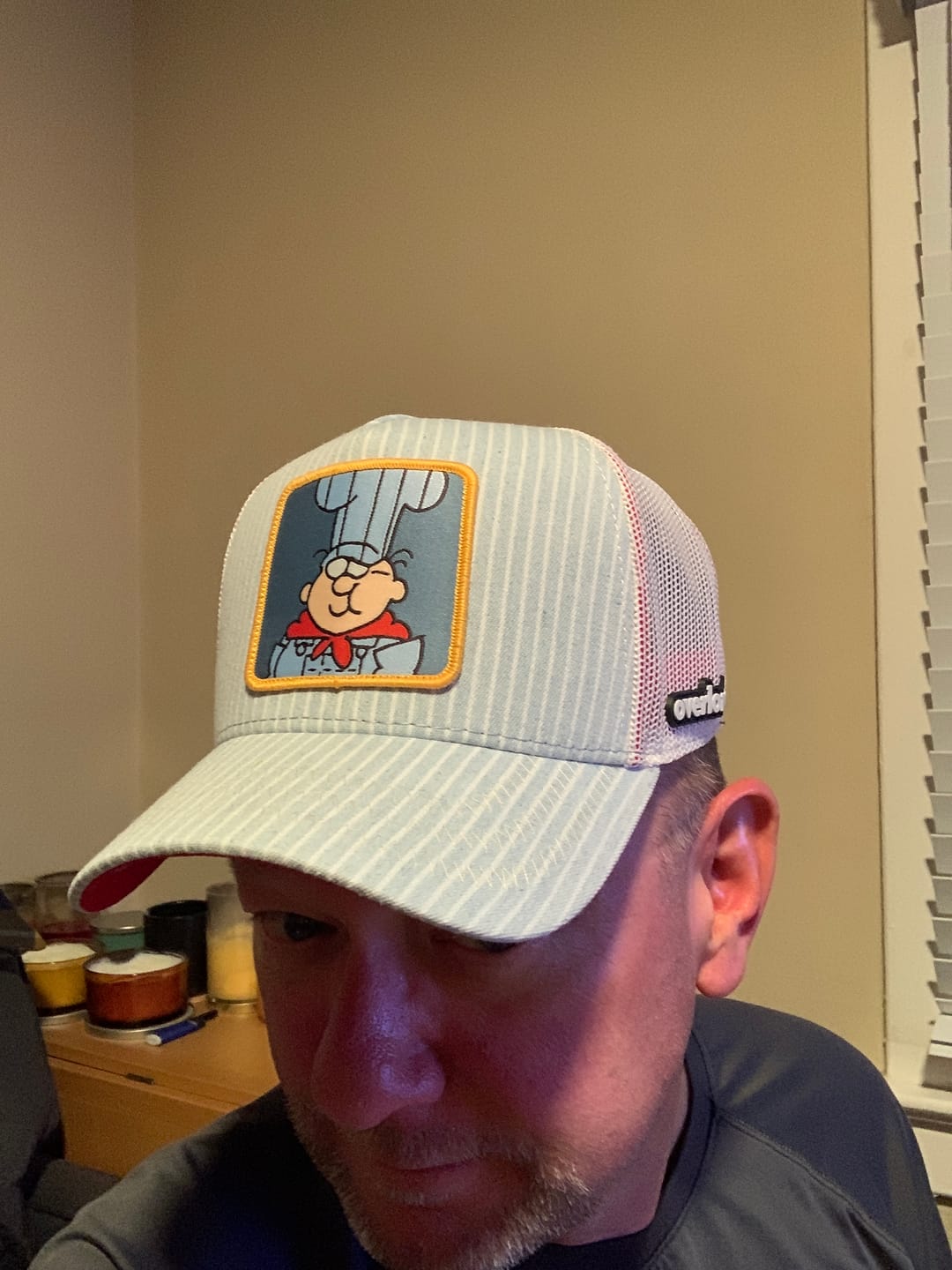 Customer photo review of OVERLORD X Schoolhouse Rock!: Conjunction Junction Trucker Cap