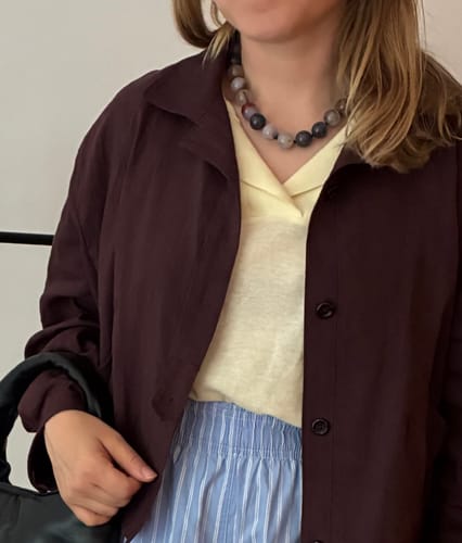 Customer photo review of Chloe Necklace