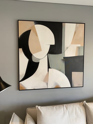Customer review photo for Contemporary Minimalist Art #MA055