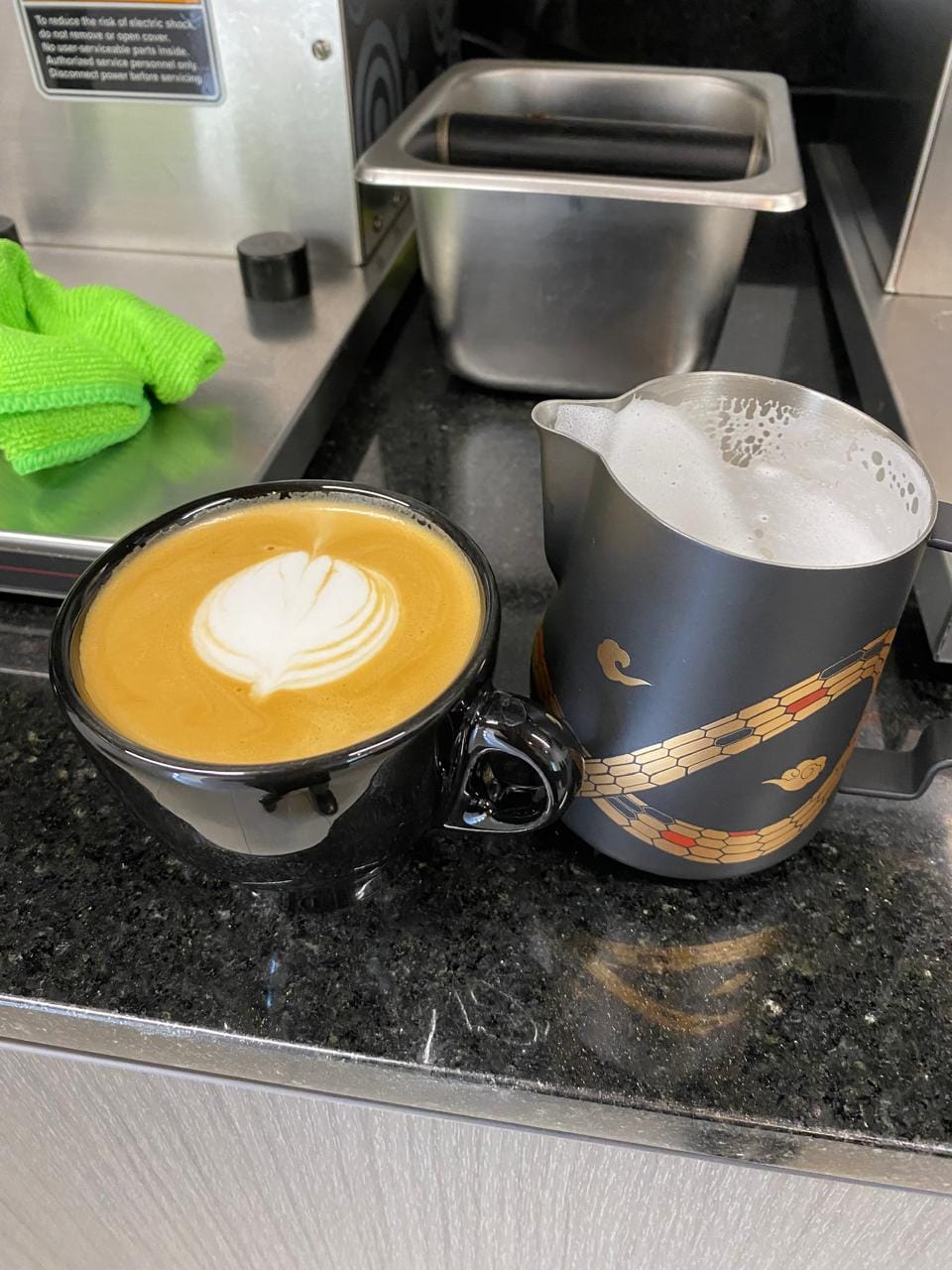 Customer photo review of MHW-3BOMBER Turbo Milk Pitcher-Year of the Snake Limited Edition