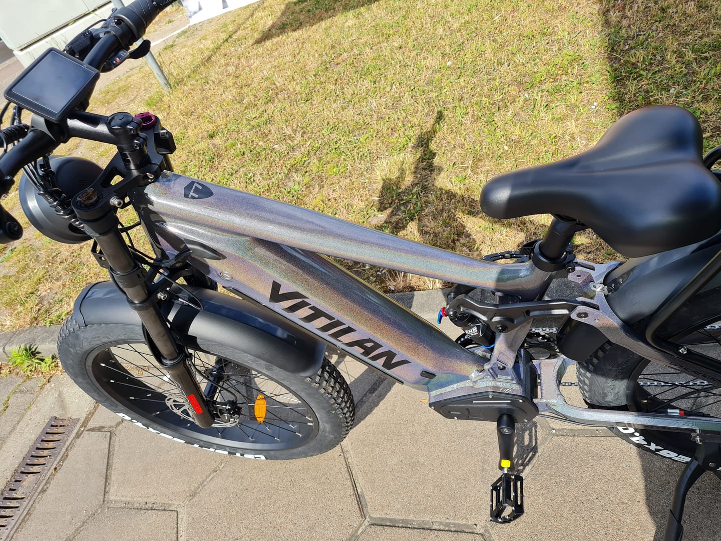 Customer photo review of T7 Full Suspension Mountain E-bike
