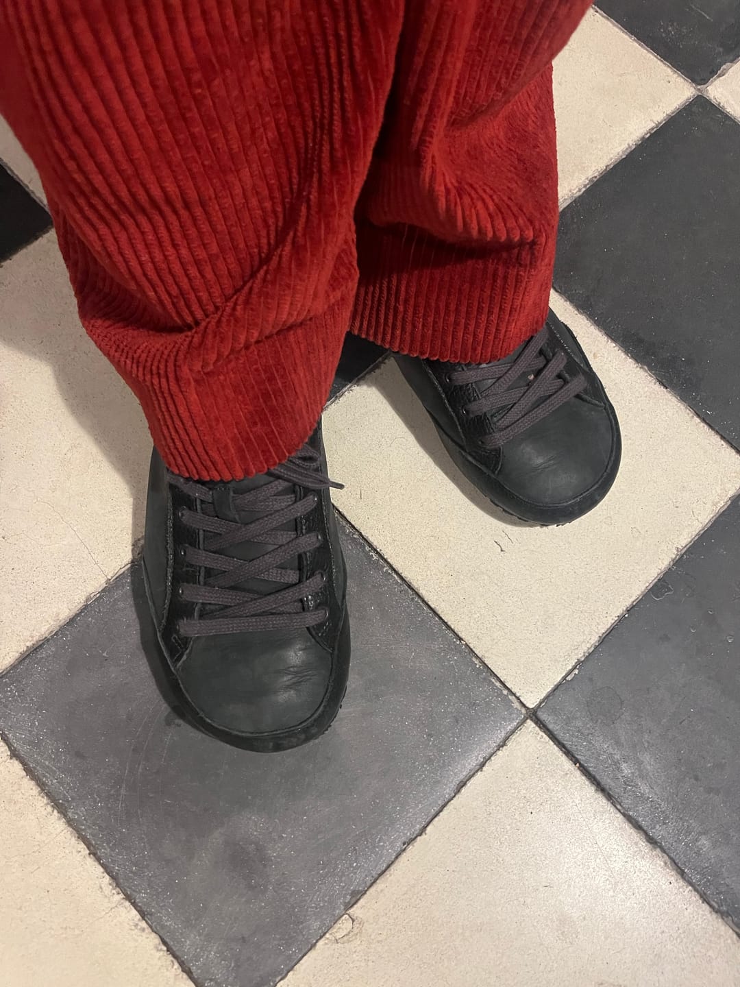 Customer photo review of Zapatilla A1. Negra