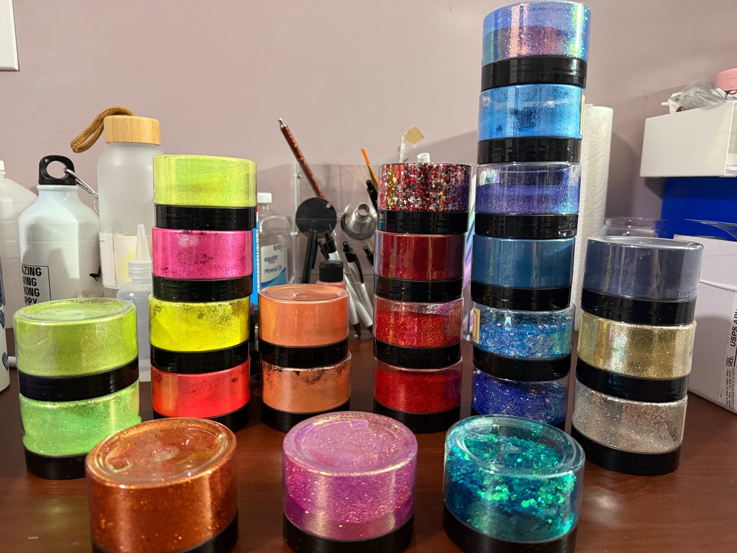 Customer photo review of Mystery Box - 24 Glitters