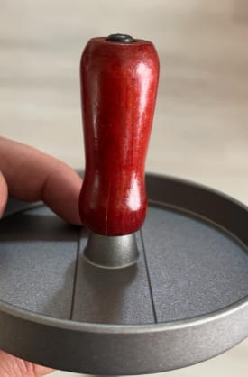 Customer photo review of Burger Press Patty Maker