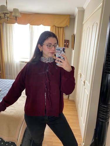 Customer photo review of SWEATER LASSO BURDEO