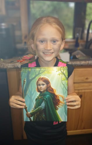 Customer photo review of The Elven Archer
