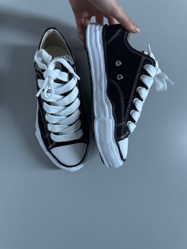 Customer photo review of Maison Mihara Yasuhiro Peterson 23 OG Sole Canvas Low Black