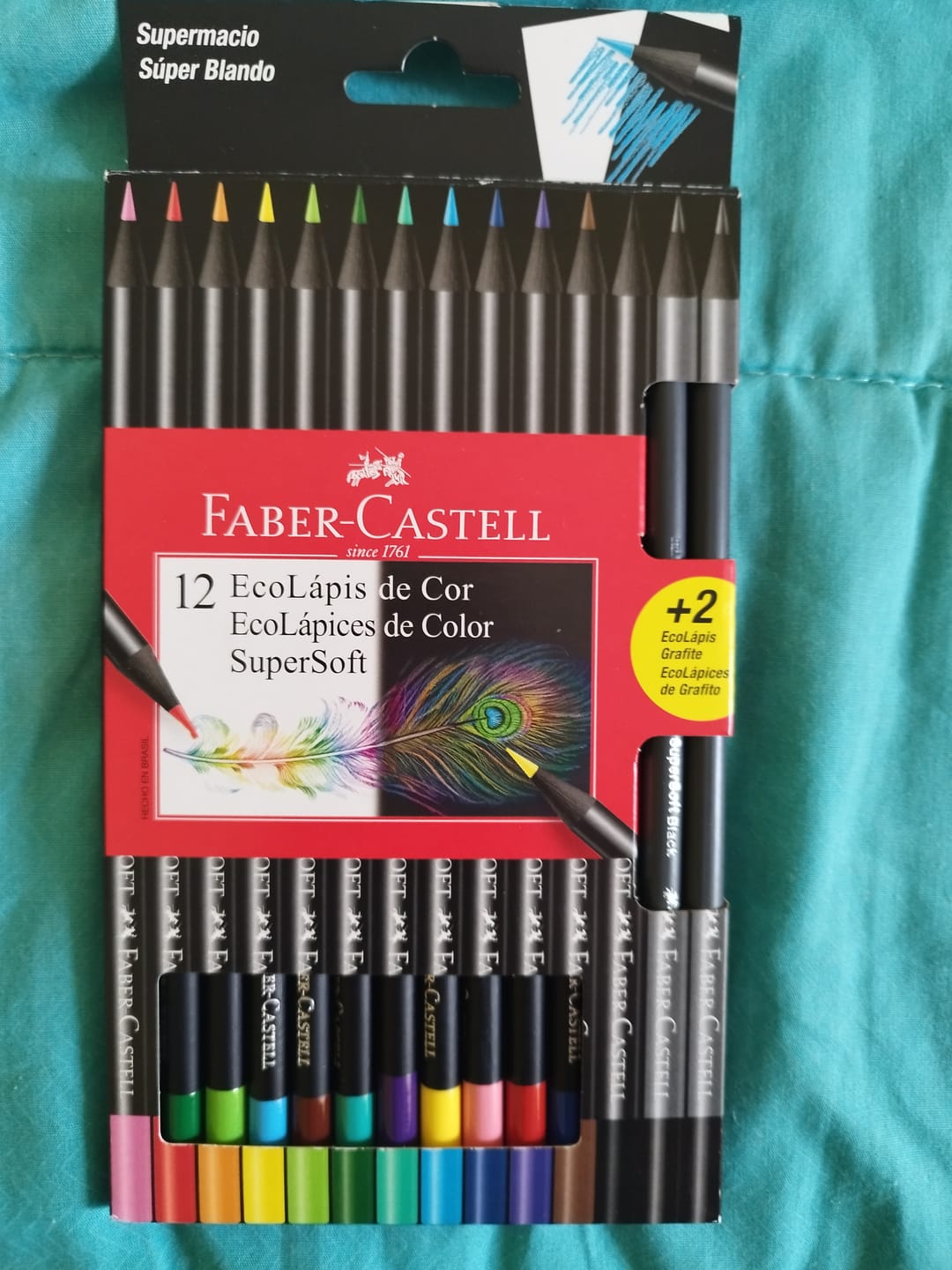 Customer photo review of Faber Castell SuperSoft - Set 12 Lápices de Colores
