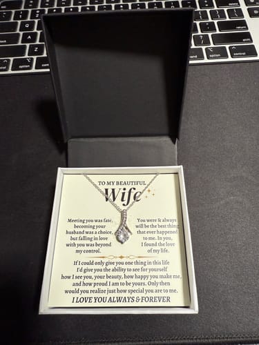 Customer photo review of To My Beautiful Wife - Beautiful Gift Set - SS323V2