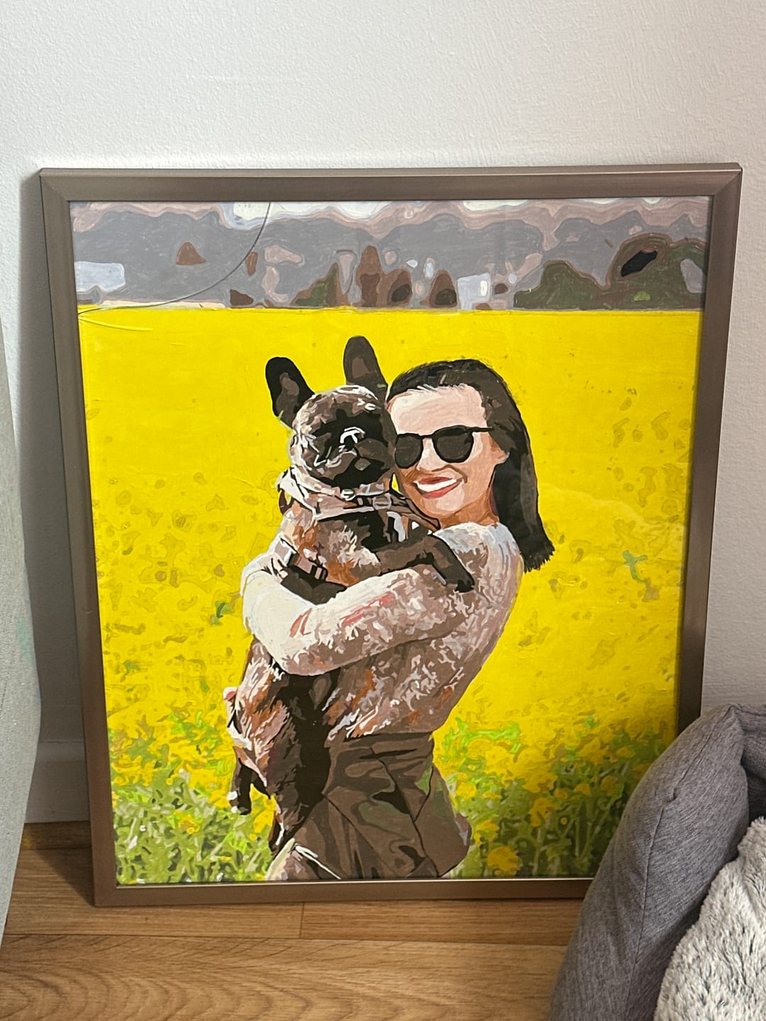 Customer photo review of Malen nach Zahlen - Spezial Versiegelung